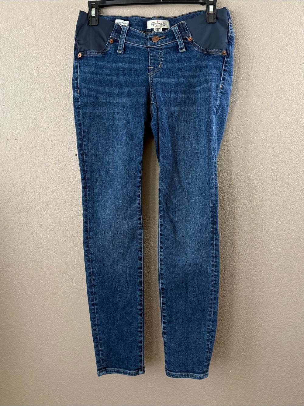 Madewell Maternity Skinny Blue Jeans size 26